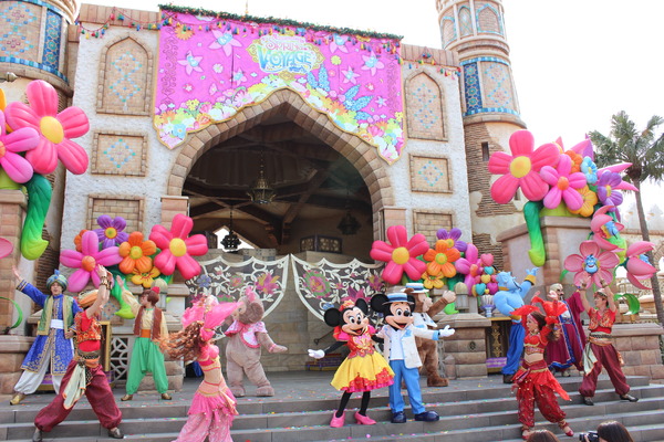 春のスペシャルイベント「ミッキーとダッフィーのスプリングヴォヤッジ」 in 東京ディズニーシー -(C) Disney