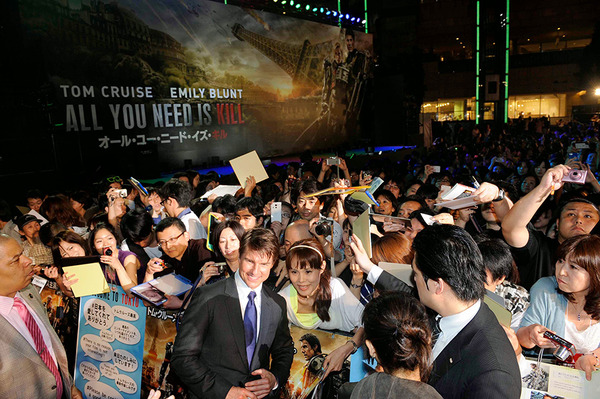 トム・クルーズ／『オール・ユー・ニード・イズ・キル』弾丸プロモーション in 東京