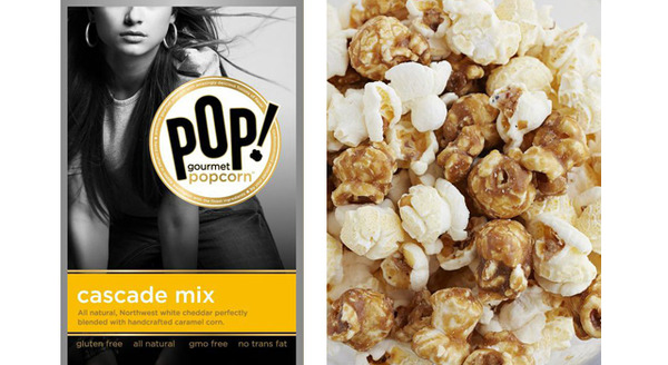 チーズ味とキャラメル味を絶妙なバランスでミックスした甘辛な味わいのプレミアムフレーバーの「キャスケードミックス」。プレミアムフレーバーは各980円（税込）