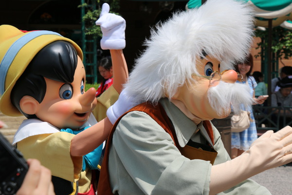 ピノキオとゼペットじいさん
