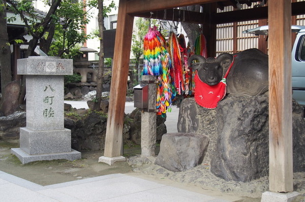 牛嶋神社の撫牛