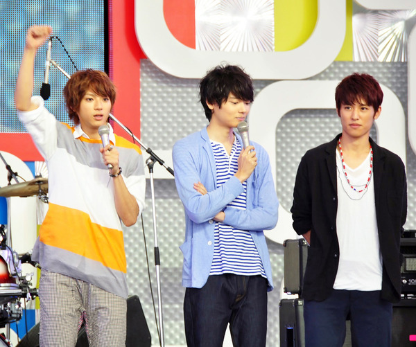 古川雄輝＆山田裕貴＆堀井新太／「イタズラなKiss2 ～Love in TOKKYO」 in 新大陸ドキドキランド