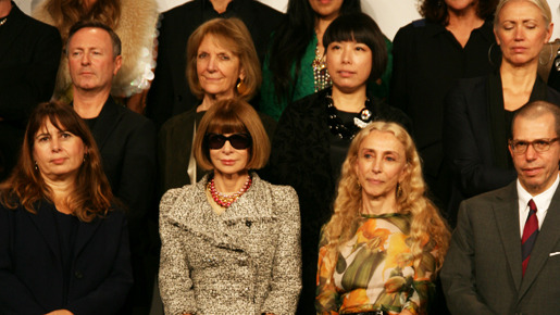 「FASHION'S NIGHT OUT 2011」オープニングセレモニーで来日した、アナ・ウィンター