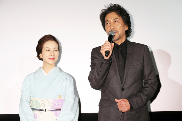 役所広司＆原田美枝子／『蜩の記』東日本大震災復興支援チャリティー試写会