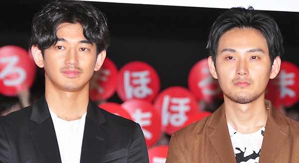 瑛太（多田役）×松田龍平（行天役）／『まほろ駅前狂騒曲』完成披露試写会