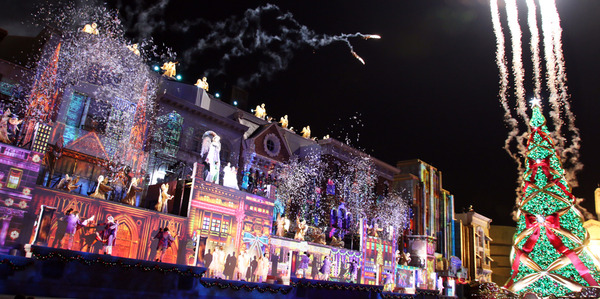 冬のシーズナル・イベント「ユニバーサル・ワンダー・クリスマス」 in USJ