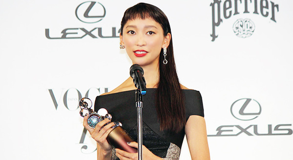 人生の指針を語る、杏（モデル・女優）／「VOGUE JAPAN Women of the Year 2014」＆「VOGUE JAPAN Women of Our Time」授賞式