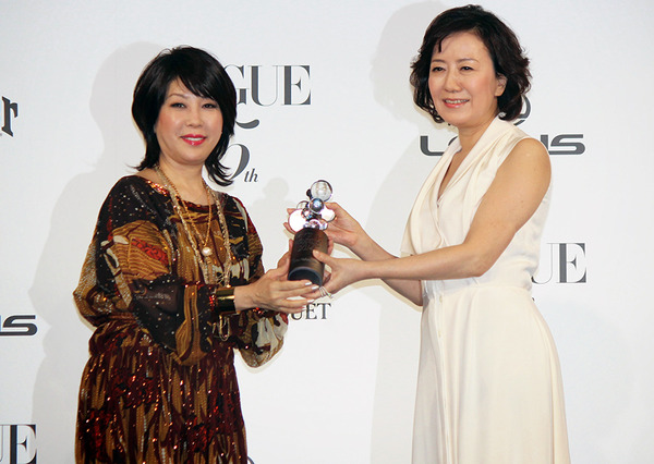 中園ミホ（脚本家）／「VOGUE JAPAN Women of the Year 2014」＆「VOGUE JAPAN Women of Our Time」授賞式