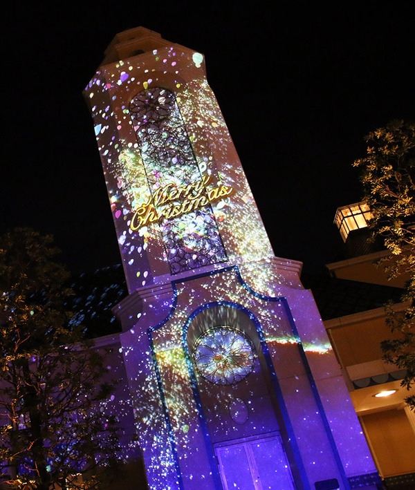 クリスマス限定プロジェクション・マッピング「クリスマス・キャロル・クロック」特別編 in イクスピアリ