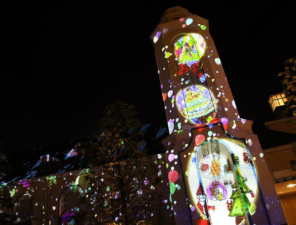 クリスマス限定プロジェクション・マッピング「クリスマス・キャロル・クロック」特別編 in イクスピアリ