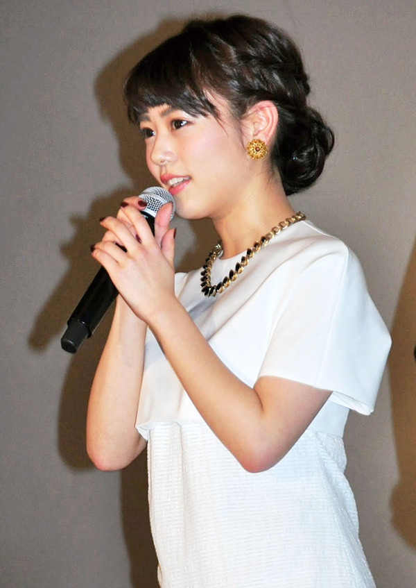 高畑充希／『バンクーバーの朝日』初日舞台挨拶