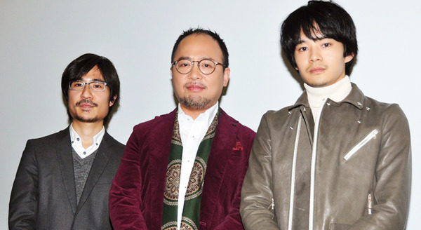 池松壮亮＆マキタスポーツ＆月川翔（監督）／『この世で俺／僕だけ』初日舞台挨拶