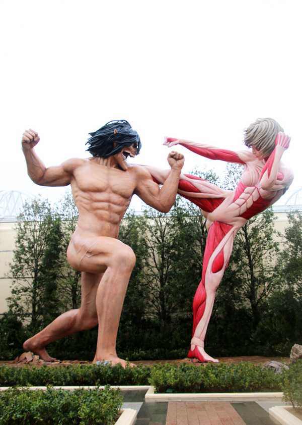 「進撃の巨人・ザ・リアル」／USJ「ユニバーサル・クールジャパン」-(C) 諫山創・講談社／「進撃の巨人」製作委員会