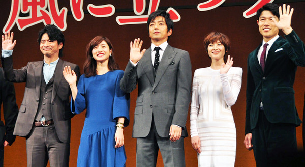 大沢たかお＆石原さとみ＆真木よう子＆萩原聖人＆鈴木亮平／『風に立つライオン』完成披露試写会