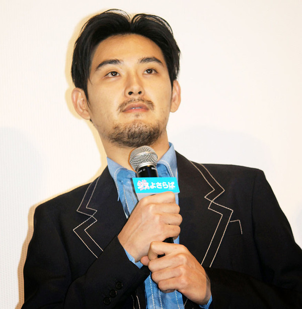 話始めると、赤ちゃんがぐずる…松田龍平／『ジヌよさらば～かむろば村へ～』完成披露試写会