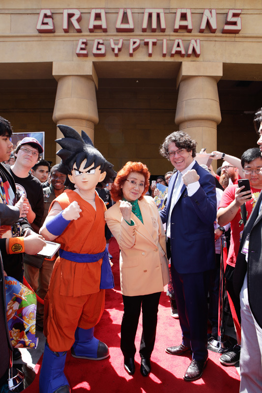 『ドラゴンボールZ　復活の「F」』L.A.プレミア-(C) バードスタジオ／集英社 -(C)「２０１５ ドラゴンボールＺ」製作委員会