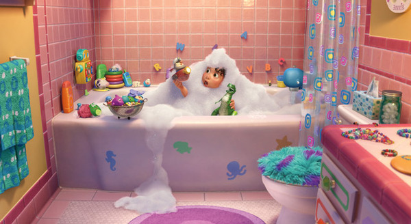 「レックスはお風呂の王様」 - (C) Disney/ Pixar