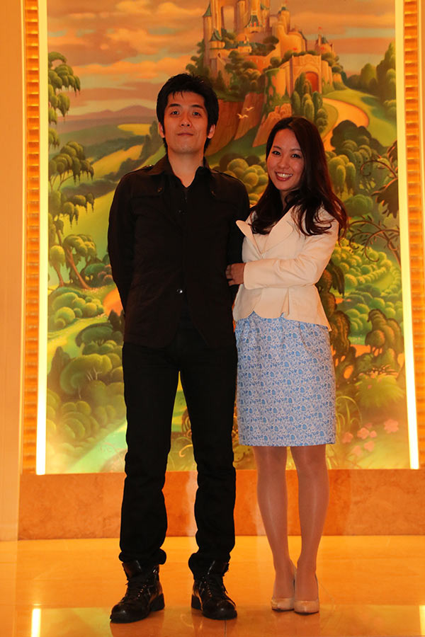 占部博也さんと澁谷薫さん／ウェディングフェア“ブライダル・ドリーム・プレビュー”