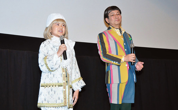 水谷豊、山田瑛瑠／『王妃の館』舞台挨拶