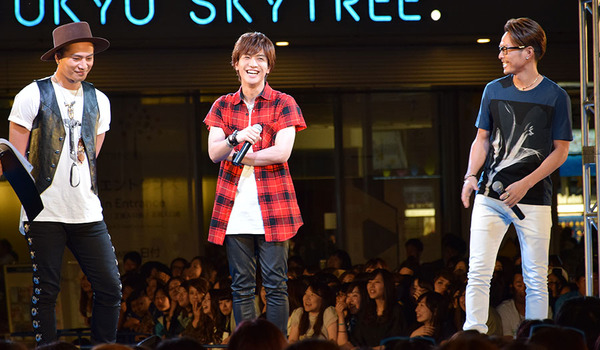 「三代目J Soul Brothers from EXILE TRIBE」登坂広臣＆岩田剛典＆今市隆二／サマンサティアラジュエリー新CMお披露目会