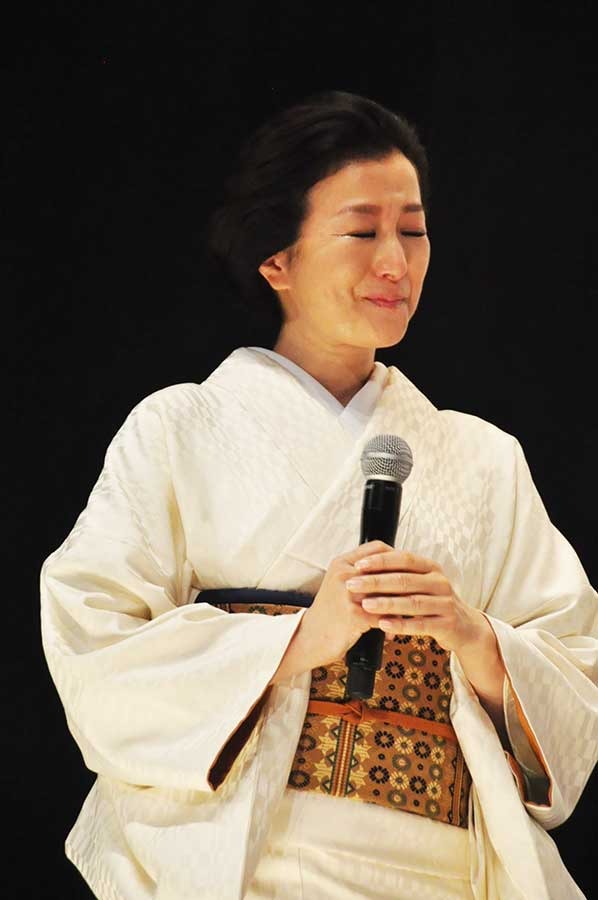 鈴木京香／『おかあさんの木』初日舞台挨拶