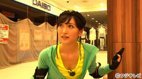 横山ルリカ／「逃走中～めちゃ×2本気で逃げてるッ！～」-(C)フジテレビ