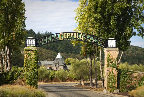 映画界の巨匠フランシス・フォード・コッポラが手掛けるワイナリー「フランシス・フォード・コッポラ・ワイナリー」。