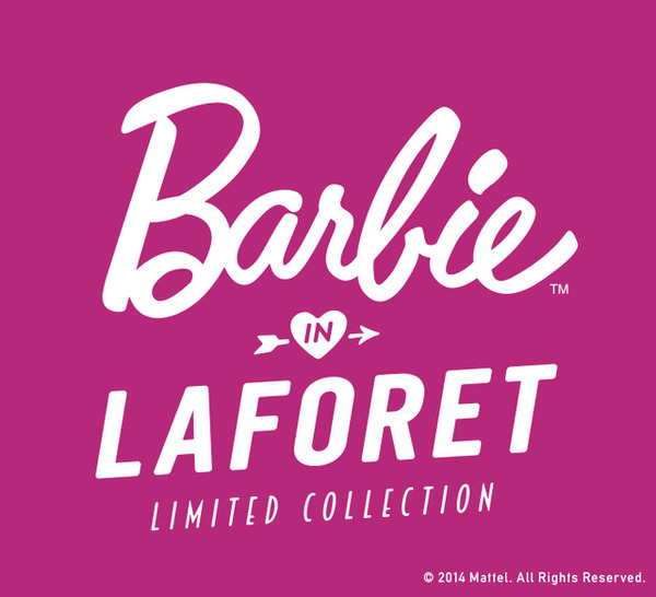 ファッションドール「バービー（Barbie）」とのコラボレーション企画、「Barbie in LAFORET -Limited Collection-」