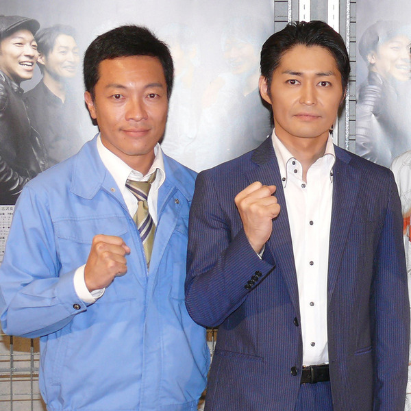 音尾琢真、安田顕／「TEAM NACS」第15回公演「悪童」東京公演