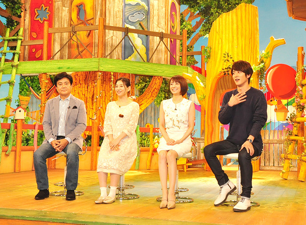 堀尾正明、関根麻里、小林麻耶、溝端淳平／「誰だって波瀾爆笑」会見