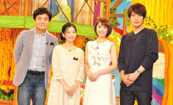 堀尾正明、関根麻里、小林麻耶、溝端淳平／「誰だって波瀾爆笑」会見