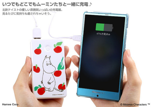 容量4000mAhで出力は5.0V/1.0A、スマホ向けバッテリだ