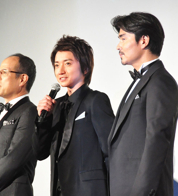 藤原竜也、小澤征悦／『探検隊の栄光』完成披露試写会