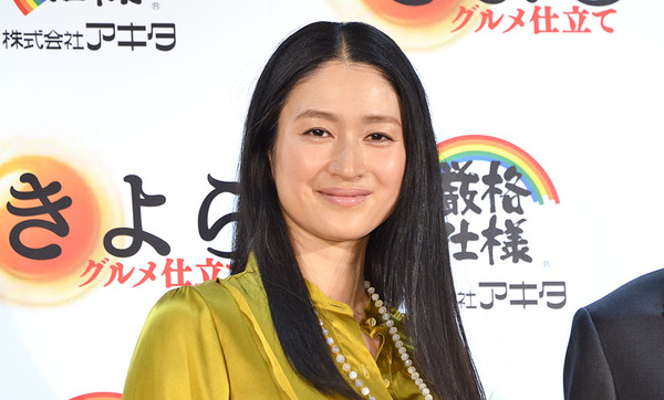 小雪／「きよら グルメ仕立て」新CM発表会見