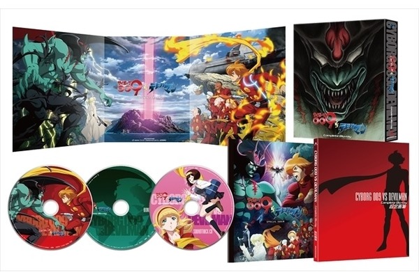 「サイボーグ009VSデビルマン」Blu-ray劇場先行販売　厚さ1cm第1話絵コンテ完全収録