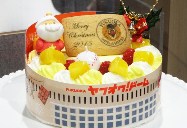 【福岡ソフトバンクホークスクリスマスケーキ2015】