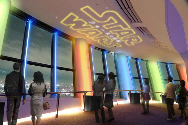 東京スカイツリー天望回廊装飾 - (C) TOKYO-SKYTREE  - (C) 2015 Lucasfilm Ltd. & TM. All Rights Reserved.※画像はイメージです