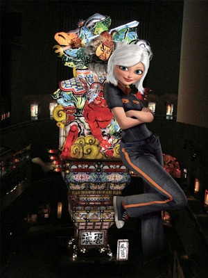 青森のたちねぶたと　写真提供：立佞武多の館