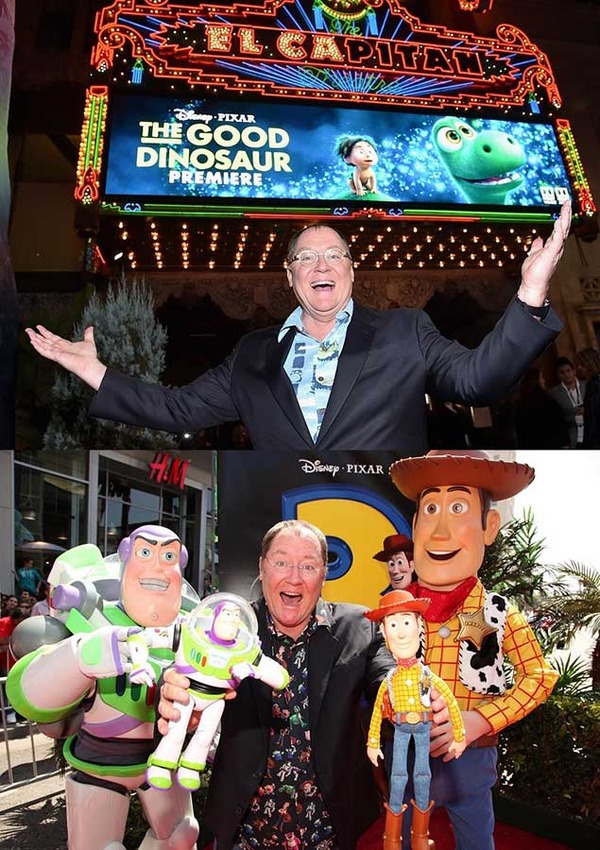 ジョン・ラセター／『アーロと少年』ワールド・プレミア-(C)2015 Disney/Pixar. All Rights Reserved.