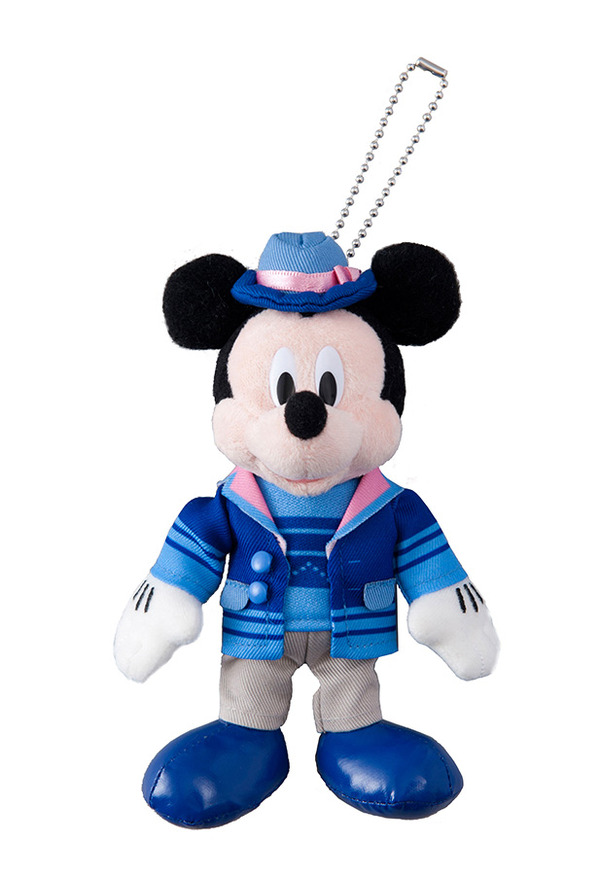 ミッキーマウス／ぬいぐるみバッジ