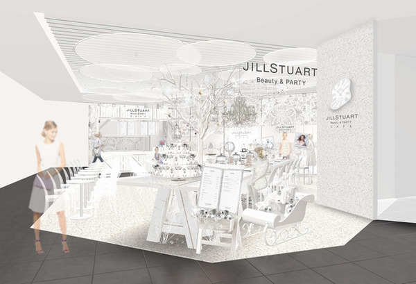 新コンセプトショップ「JILL STUART Beauty & PARTY」の世界観を表現したカフェ「JILL STUART Beauty & PARTY CAFE」がオープン