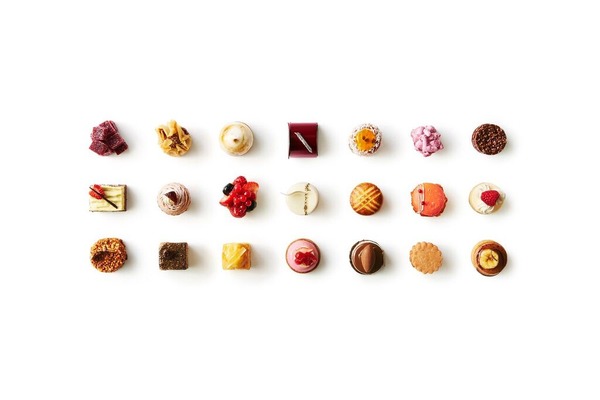 「アン グラン」の店内では生菓子、半生菓子、焼き菓子を約40種類そろえる。