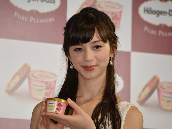 中条あやみ／「ハーゲンダッツ ジャパン」新アンバサダー就任発表会見