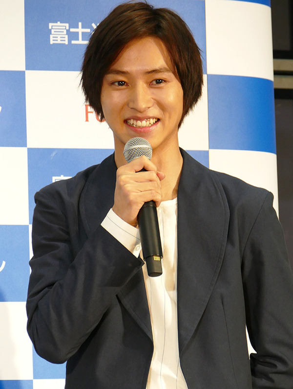 山崎賢人／「nocria（ノクリア）」X新テレビCM発表会