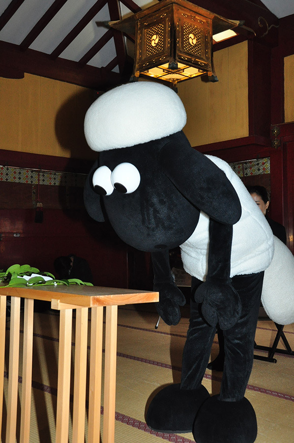 『ひつじのショーンスペシャル～いたずらラマがやってきた～』ヒット祈願イベント