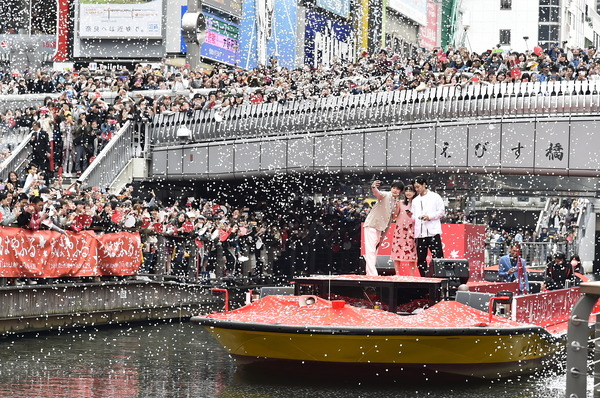 真剣佑、広瀬すず、野村周平／『ちはやふる』からくれなゐイベント in 大阪