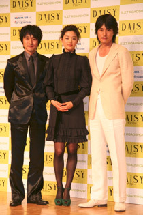 『デイジー』チョン・ジヒョン、チョン・ウソン、イ・ソンジェ、アンドリュー・ラウ監督来日記者会見　サブ２