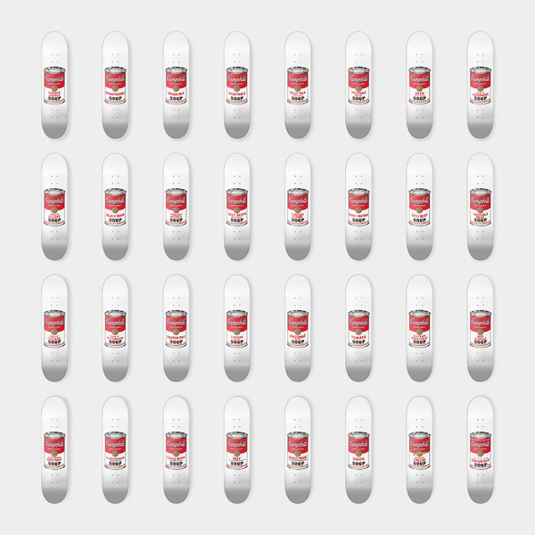 ウォーホル：スケートボード 32 Cambell's Soup Cans　全世界100セット限定スケートボード