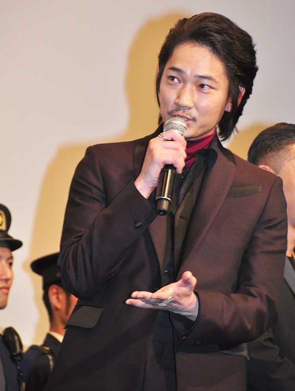 綾野剛／『日本で一番悪い奴ら』完成披露試写会