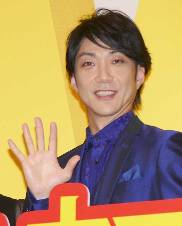 野村萬斎／『スキャナー　記憶のカケラをよむ男』初日舞台挨拶